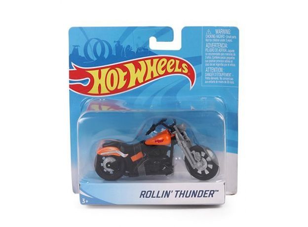 موتور Hot Wheels مدل Rollin Thunder با مقیاس 1:18, تنوع: X4221-Rollin Thunder, image 
