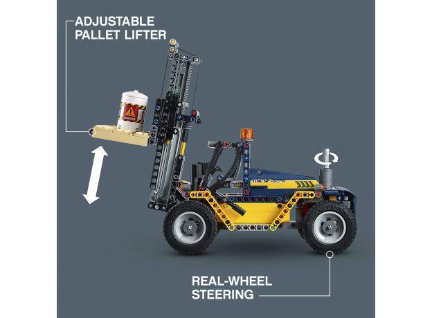 لگو 1×2 مدل Heavy Duty Forklift سری تکنیک (42079), image 6