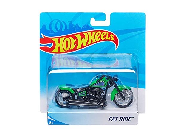 موتور Hot Wheels مدل Fat Ride با مقیاس 1:18, تنوع: X4221-Fat Ride, image 