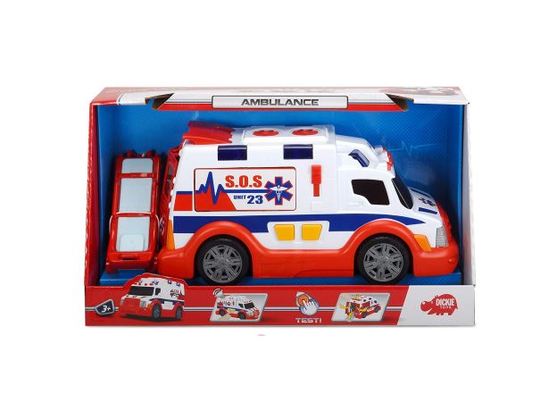 آمبولانس 33 سانتی Dickie Toys, image 
