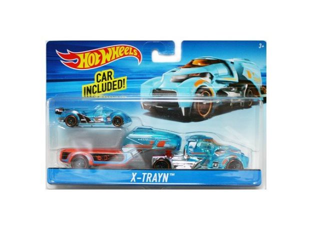 تریلی و ماشین Hot Wheels, image 