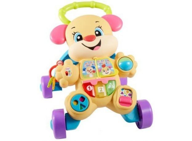 واکر آموزشی هاپو کوچولوی Fisher Price مدل صورتی, image 3