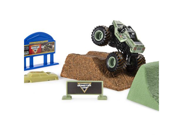 ماشین Monster Jam Dirt مدل Soldier همراه با Kinetic Sand, image 5