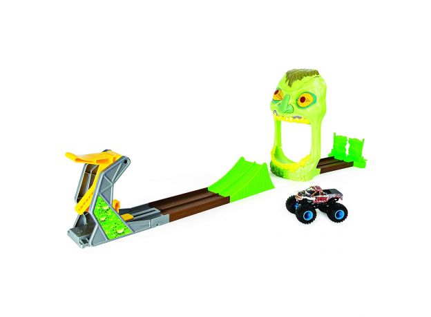 ماشین Monster Jam مدل Zombie به همراه پیست پرش با مقیاس 1:64, image 5