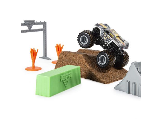 ماشین Monster Jam Dirt مدل Max-D همراه با Kinetic Sand, image 4