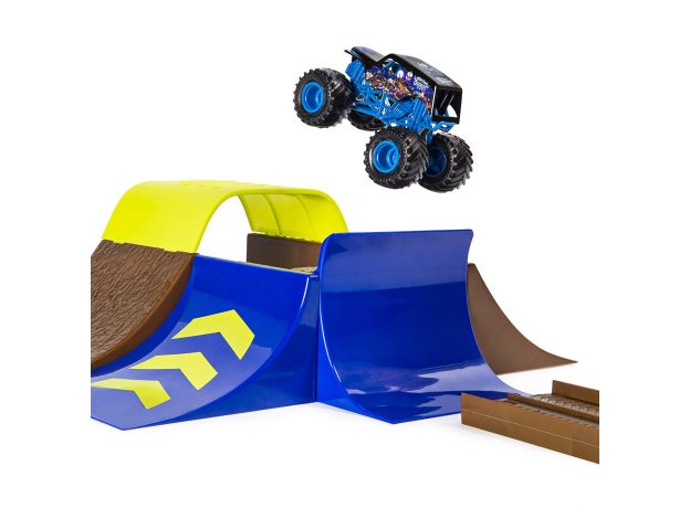 ماشین Monster Jam مدل Son Uva Digger به همراه پیست پرش با مقیاس 1:64, image 3