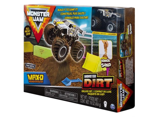 ماشین Monster Jam Dirt مدل Max-D همراه با Kinetic Sand, image 