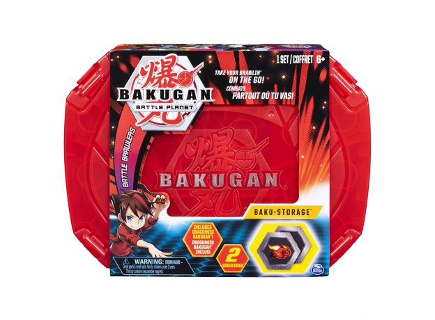 چمدان باکوگان (Bakugan) قرمز, image 