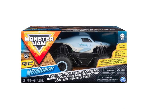 ماشین کنترلی Monster Jam مدل Megaladon با مقیاس 1:24, image 