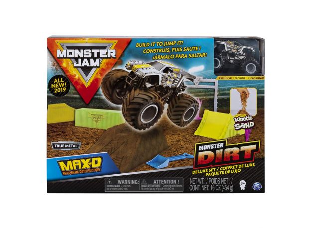 ماشین Monster Jam Dirt مدل Max-D همراه با Kinetic Sand, image 7