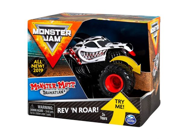 ماشین Monster Jam مدل Monster Mutt Dalmatian با مقیاس 1:43, image 