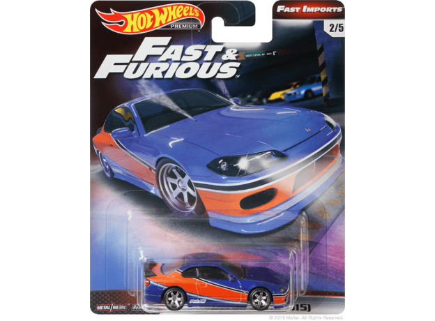 ماشین Hot Wheels سری Fast & Furious مدل Nissan Silvia (S15), image 