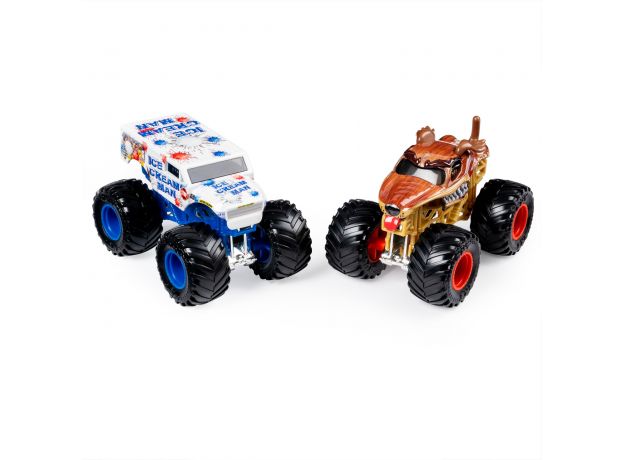 ماشین‌های دوقلو Monster Jam مدل Ice Cream Man & Monster Mutt با مقیاس 1:64, image 3