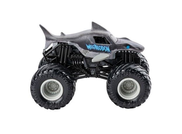 ماشین Monster Jam مدل Megalodon با مقیاس 1:64 به همراه آدمک, image 3