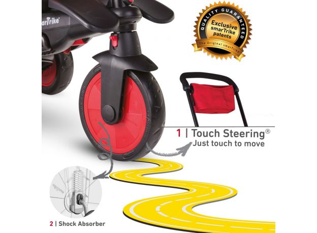 سه چرخه 8 حالته (6 تا 36 ماه) Smartrike Smartfold 700, image 3