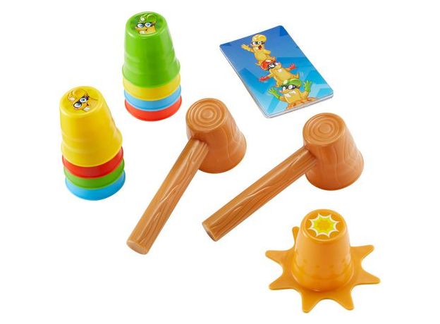 بازی گروهی Fast Fun مدل Whac-A-Mole Stack-A-Mole, image 4