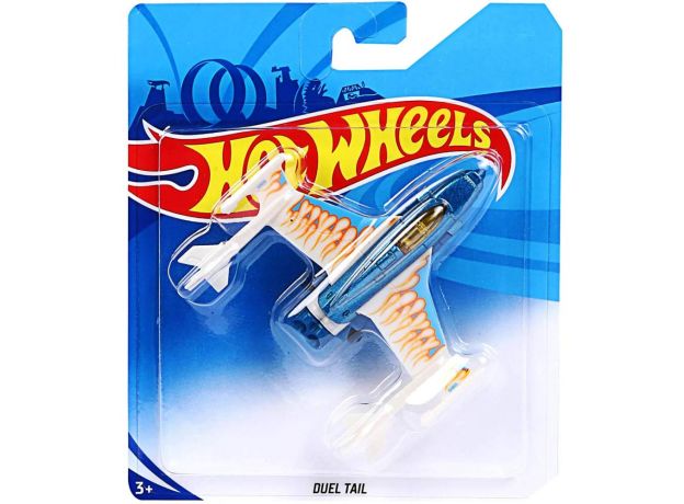 هواپیما Hot Wheels مدل Duel Tail, تنوع: BBL47-Duel Tail, image 