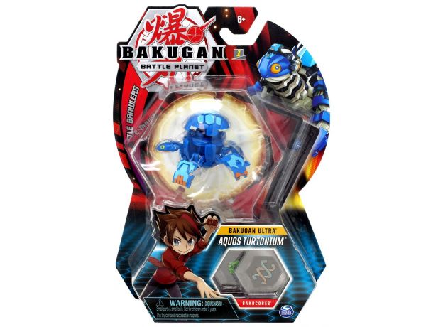 پک تکی بازی نبرد باکوگان (Bakugan) مدل Aquos Turtonium, image 