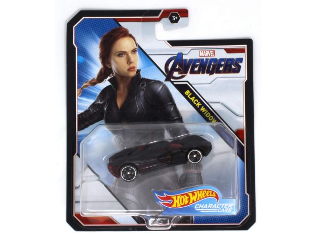 ماشین Hot Wheels سری Marvel مدل Black Widow, image 