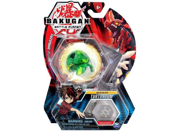 پک تکی بازی نبرد باکوگان (Bakugan) مدل Turtonium, image 