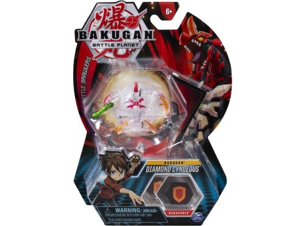 پک تکی بازی نبرد باکوگان (Bakugan) مدل Diamond Cyndeous, image 