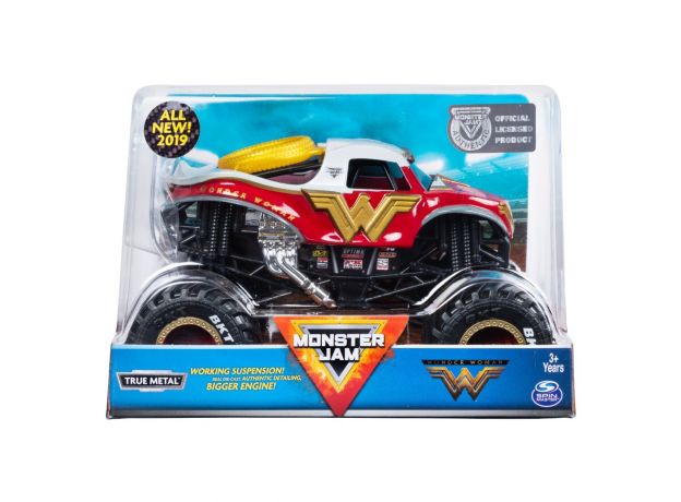 ماشین Monster Jam مدل Wonder Woman با مقیاس 1:24, image 