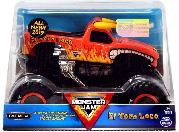 ماشین Monster Jam مدل El Toro Loco با مقیاس 1:24, image 