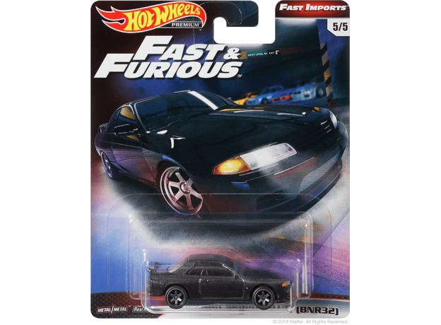 ماشین Hot Wheels سری Fast & Furious مدل Nissan Skyline GT-R (BNR32), image 