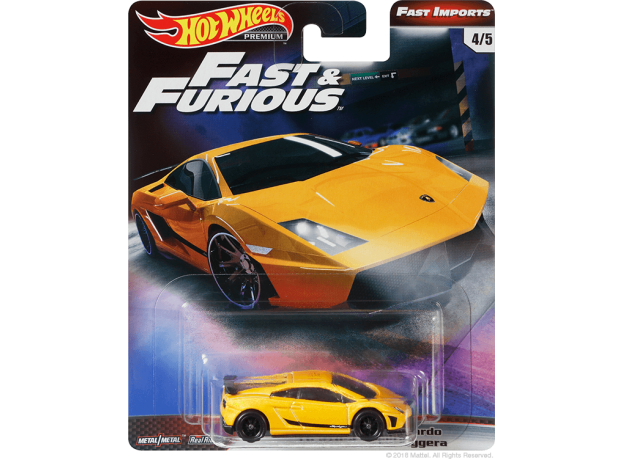 ماشین Hot Wheels سری Fast & Furious مدل LP 570-4 Superleggera, image 