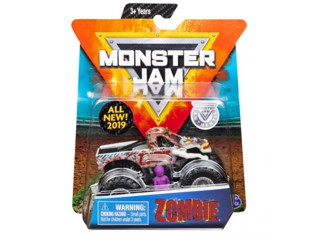 ماشین Monster Jam مدل Zombie با مقیاس 1:64 به همراه آدمک, image 