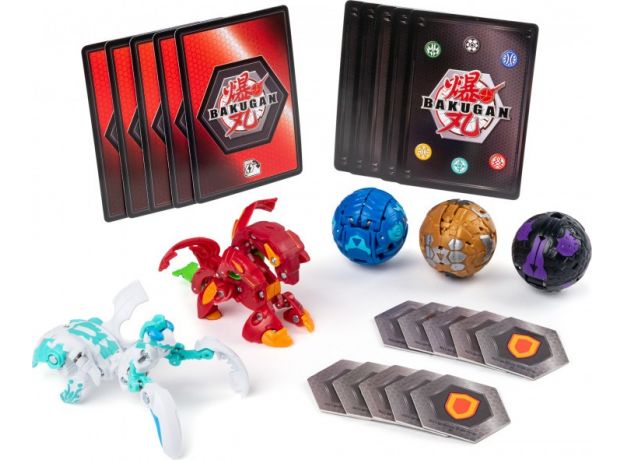 ست بازی نبرد باکوگان (Bakugan) مدل Pyrus Howlkor, image 3