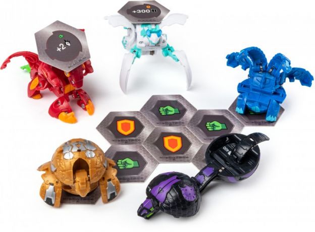 ست بازی نبرد باکوگان (Bakugan) مدل Pyrus Howlkor, image 4