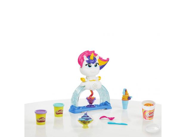 ست خمیربازی بستنی ساز یونیکورنی Play Doh, image 5