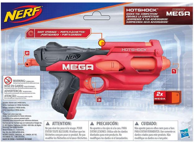 تفنگ نرف Nerf Mega Hotshock, image 2