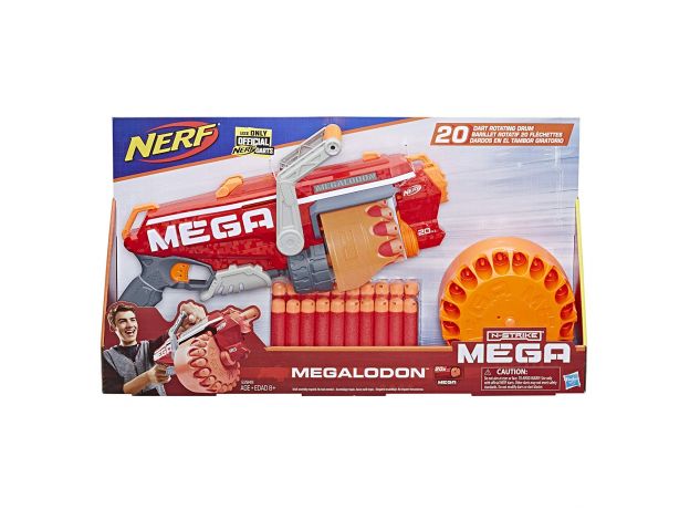 تفنگ نرف Nerf Mega Megalodon, image 