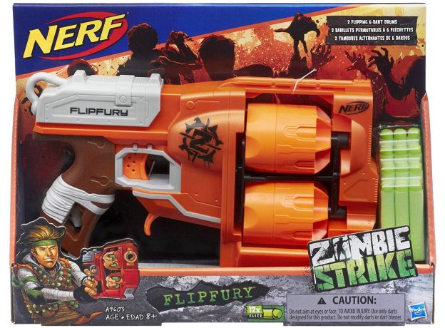 تفنگ نرف زامبی Nerf Zombie Strike Flipfury, image 