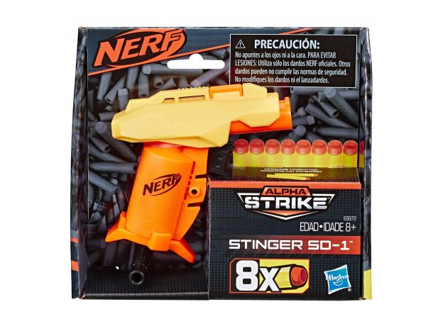 تفنگ نرف Nerf Alpha Strike Stinger با 8 تیر, image 