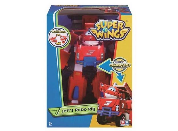 بال های شگفت انگیز تبدیل شونده Super Wings مدل Jett, image 