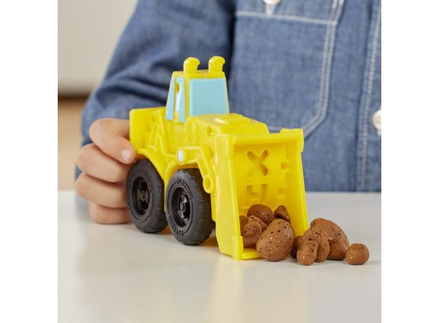 ست خمیربازی لودر و بیل مکانیکی Play Doh, تنوع: E4294EU40-Excavator and Loader, image 6