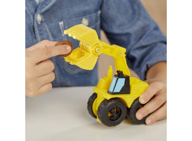 ست خمیربازی لودر و بیل مکانیکی Play Doh, تنوع: E4294EU40-Excavator and Loader, image 7