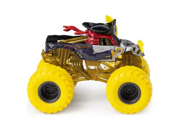 ماشین Monster Jam مدل Pirate's Curse با مقیاس 1:64 به همراه آدمک, image 4