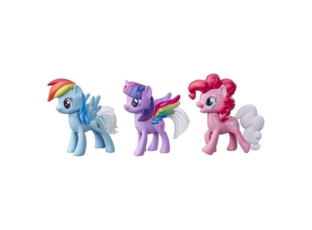 پک 3 تایی عروسک پونی با دم رنگین کمانی My Little Pony, image 2