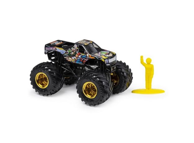 ماشین Monster Jam مدل Bad News با مقیاس 1:64 به همراه آدمک, image 3