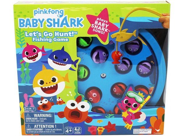 بازی گروهی ماهی گیری مدل بیبی شارک Baby Shark, image 
