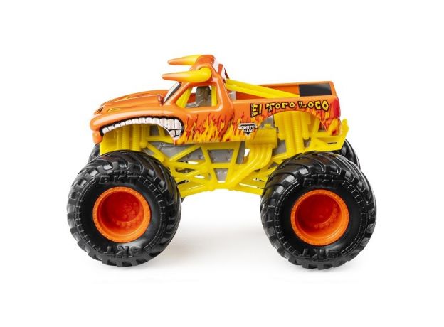 ماشین‌های دوقلو Monster Jam مدل El Toro Loco & Monster Mutt با مقیاس 1:64, image 4