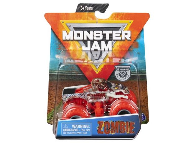 ماشین Monster Jam مدل Zombie با مقیاس 1:64 به همراه آدمک, image 