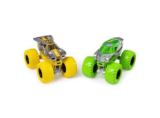 ماشین‌های دوقلو Monster Jam مدل Max-D & Alien Invasion با مقیاس 1:64, image 3