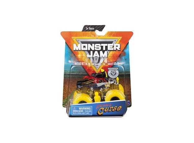 ماشین Monster Jam مدل Pirate's Curse با مقیاس 1:64 به همراه آدمک, image 