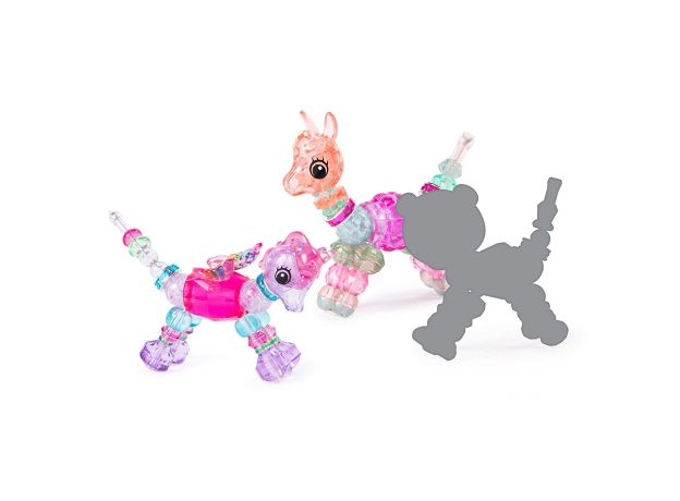 پک 3 تایی دستبندهای درخشان Twisty Petz مدل Unicorn & Llama, image 2
