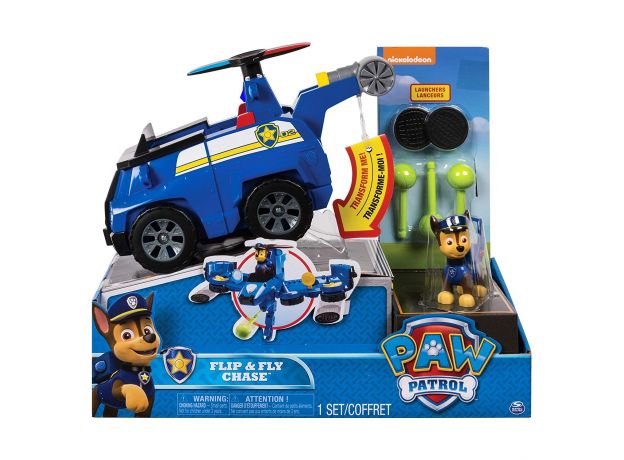 ماشین پرنده سگ های نگهبان پاپاترول Paw Patrol مدل چیس, image 